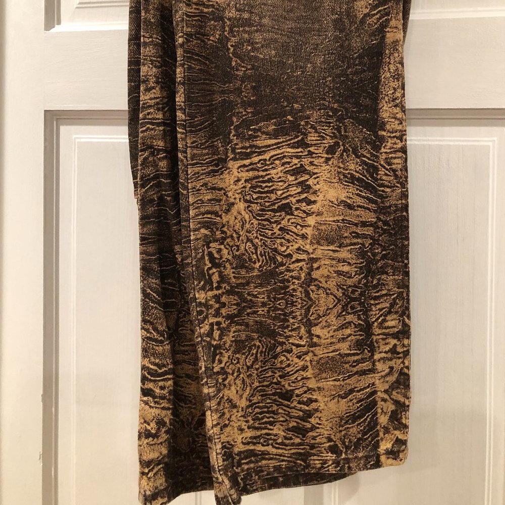 Rare, printed Roberto Cavalli Jeans from the 1990s